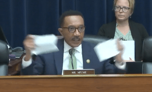 Democrats Are Losing It: Rep. Mfume Rages Out at IRS Whistleblower Hearing [Watch]