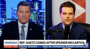 GAETZ CRASHES THE BALANCE! Florida Rep. Blasts McCarthy, 'Hold His Feet to the Fire!' [Watch]