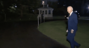 Shuffler-in-Chief: Biden Looks TOTALLY Lost Walking from Helicopter to White House [Watch]