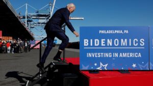 UH-OH, JOE! Biden Almost Eats It on the Way Up the Steps at Philly Event [Watch]