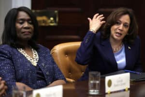 'Veep'ly In Need of a Lift : Kamala Allies Hoping New Gun Task Raises Job Approval; Report