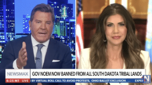 Noem on The Balance: South Dakota Governor Reacts to Border War Reaching Tribal Lands [Watch]