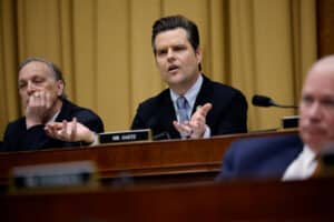 Gaetz to FBI Director Wray: 'Who’s Been in on This Conspiracy to Hide the Real Joe Biden From Us?' [Watch]