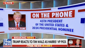 Trump Torches Walz: 'He’s Probably About the Same as Bernie Sanders' [Watch]