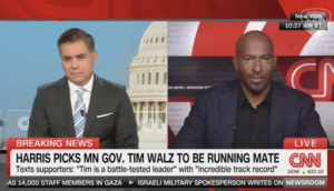 'The Darker Parts in the Party': Van Jones Says Walz Pick Appeals to ‘Anti-Jewish Bigots’ in the Democratic Party [Watch]