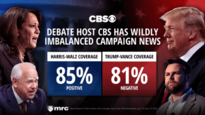 Playing Favorites: MRC Exposes CBS Ahead of Vice Presidential Debate: Report