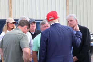 'With You As Long As You Need': Trump in Georgia Helping Hurricane Helene Victims, Working With Musk to Setup Starlink [Watch]